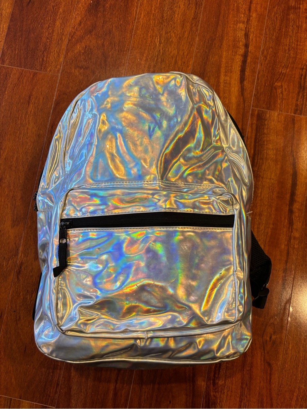 Bioworld Holographic Silver Kids Backpack